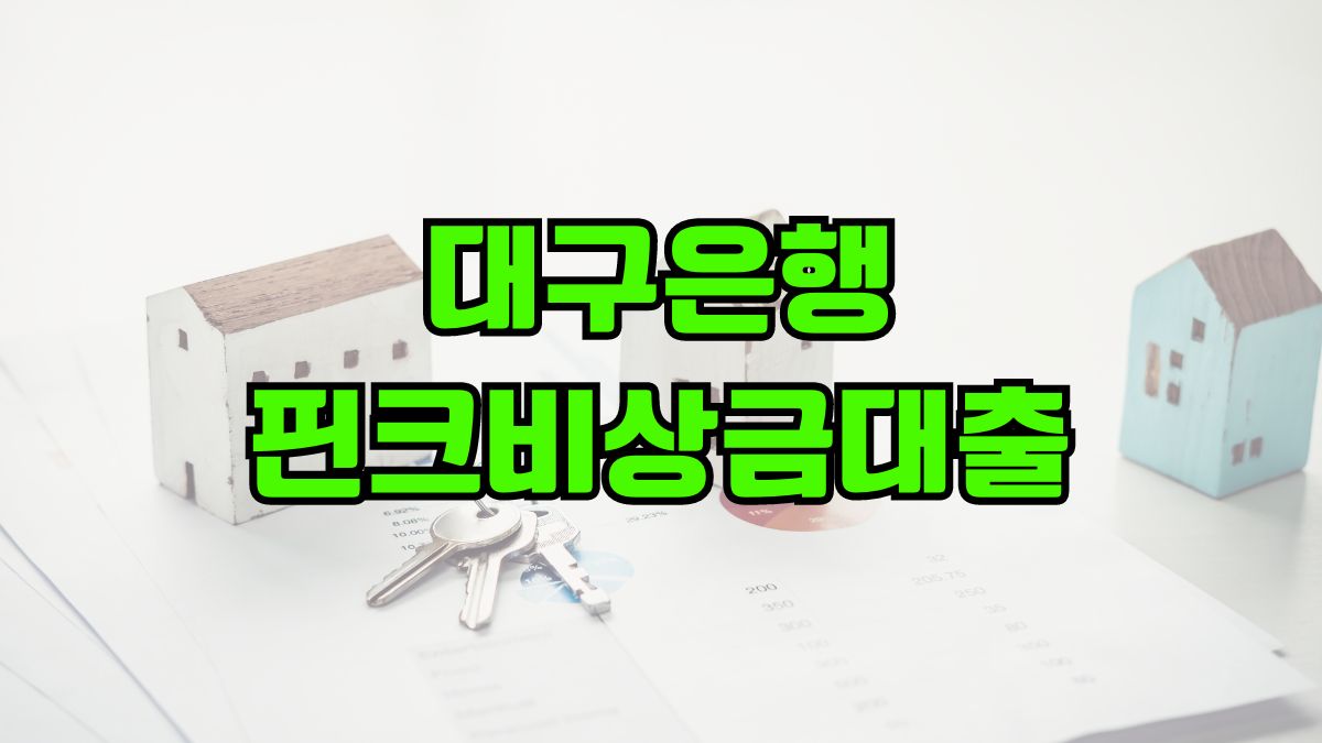 대구은행 핀크비상금대출
