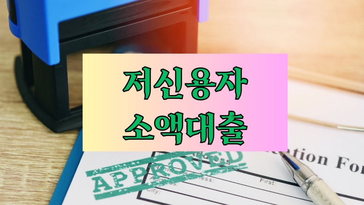 저신용자 소액대출