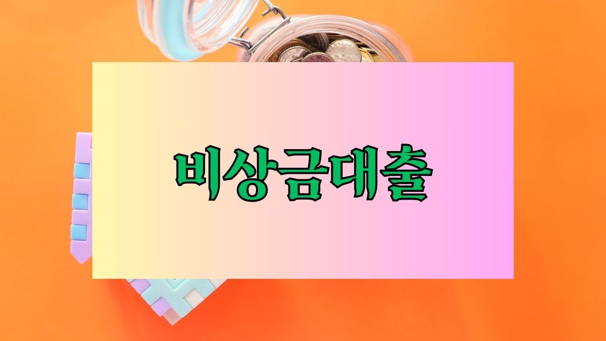 비상금대출