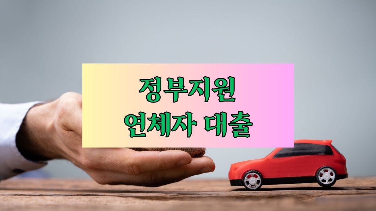 정부지원 연체자 대출