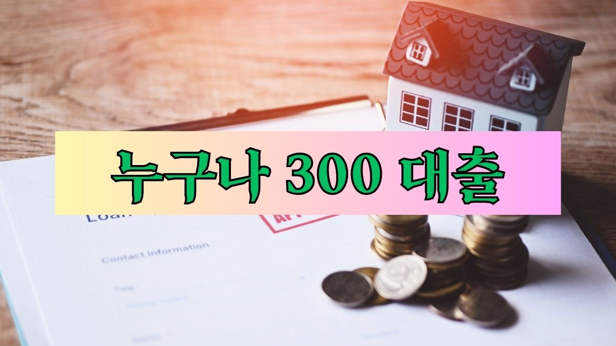 누구나 300 대출