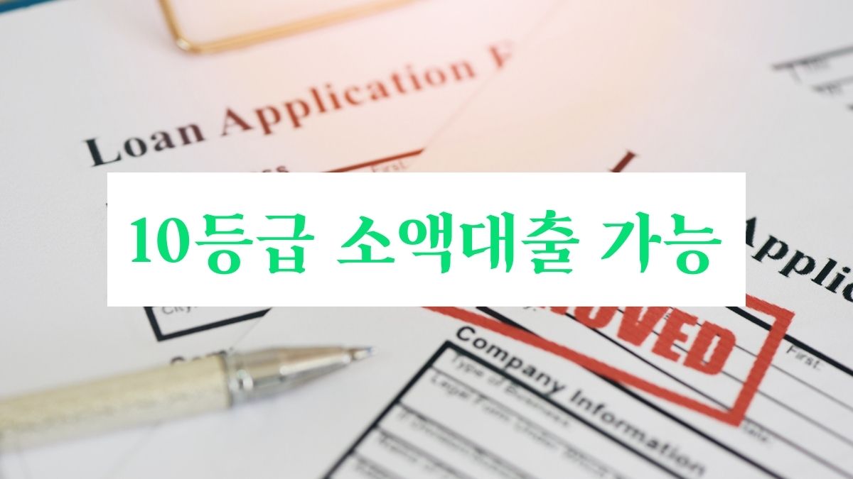 10등급 소액대출