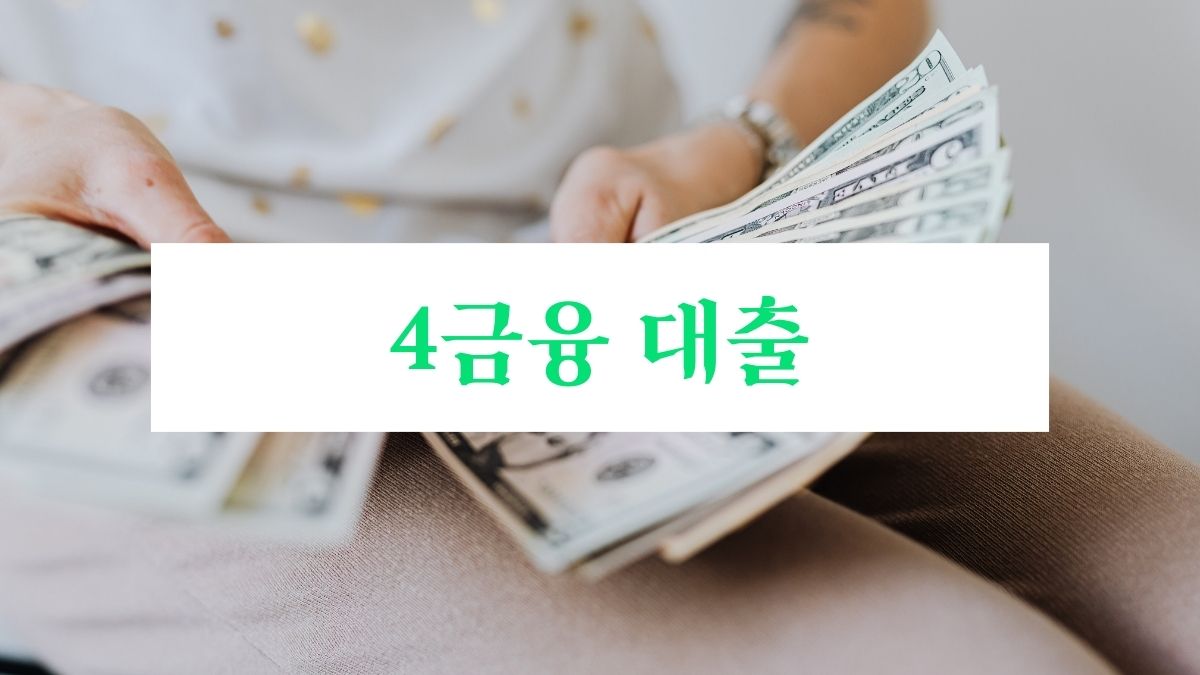 4금융 대출