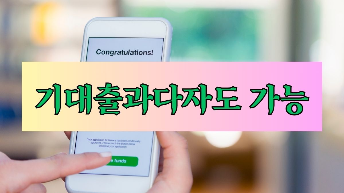 기대출과다자도 가능한 곳