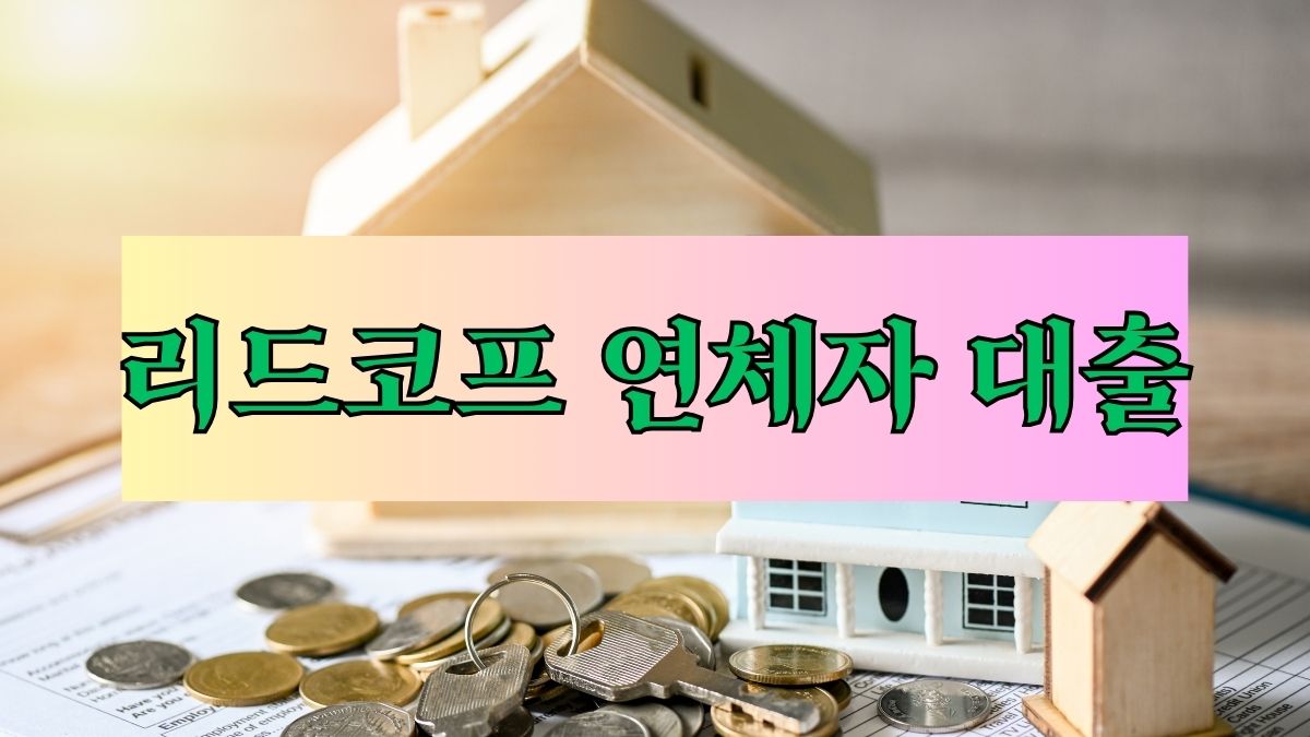 리드코프 연체자 대출