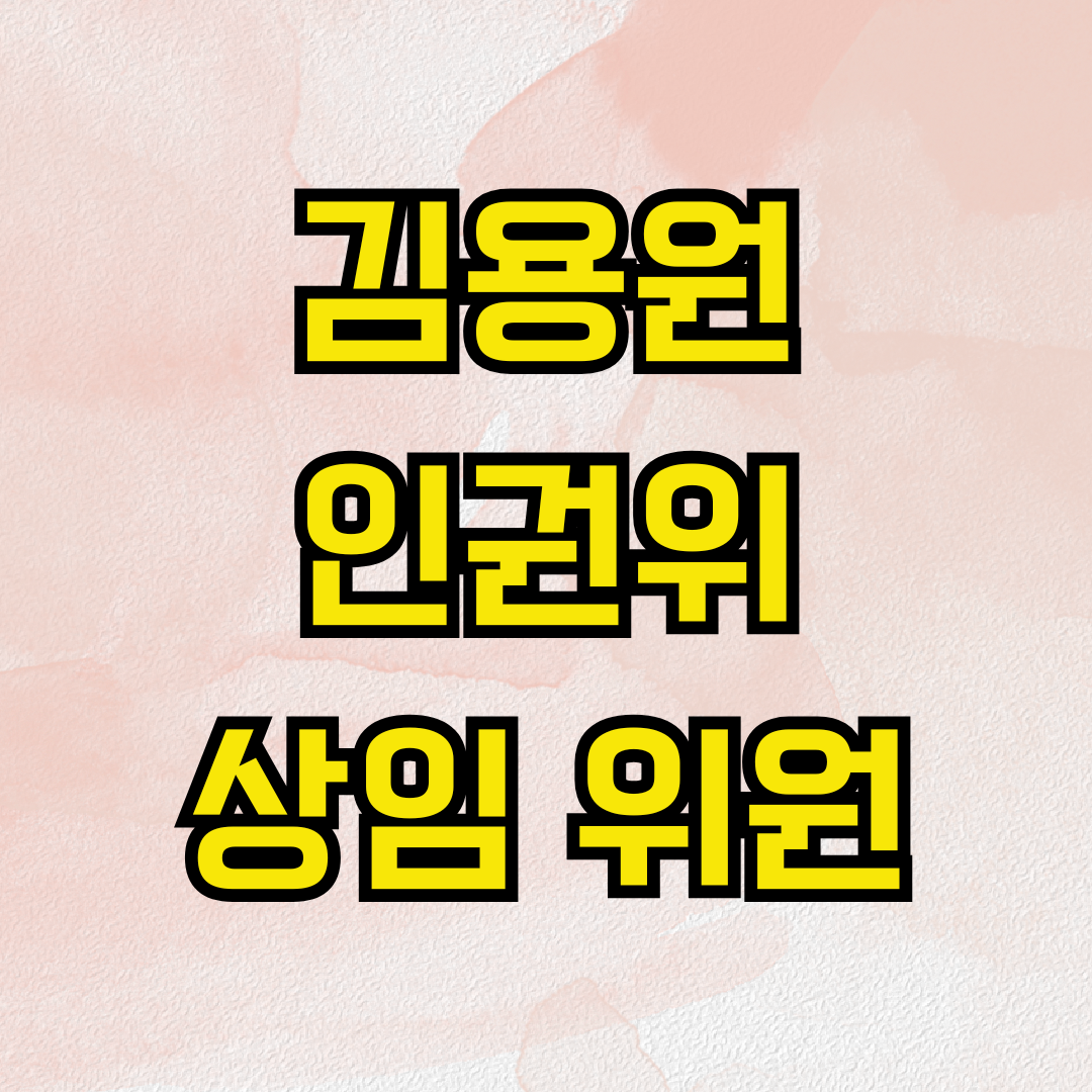 김용원 인권위 상임위원