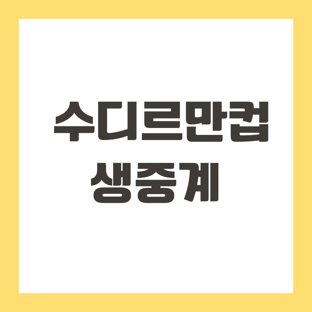 수디르만컵 생중계