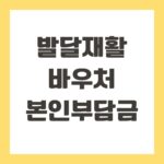 발달재활바우처 본인부담금
